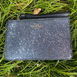 Brand New coach sparkle wristlet